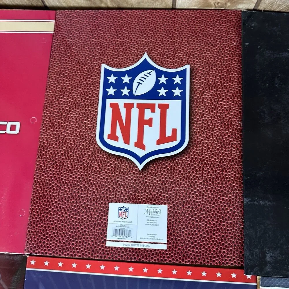 San Francisco Giants 49ers Pocket Folders C.R. Gibson Markings 9.5”x12” School‎